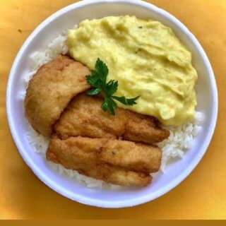 Marmitex de filé de Tilápia