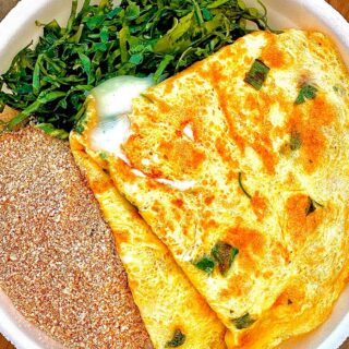 Marmitex de omelete recheada